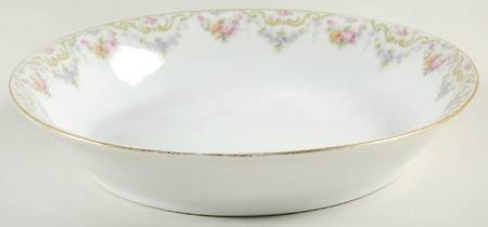 POY130 (GOLD TRIM) Coupe Soup Bowl