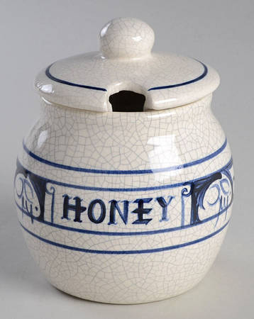 Dedham Rabbit Honey Pot & Lid