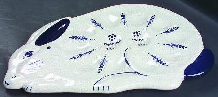 Dedham Rabbit Deviled Egg Plate