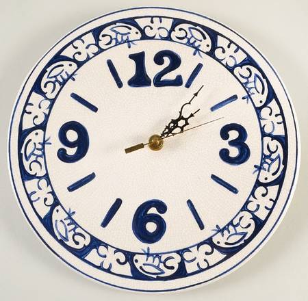 Dedham Rabbit Clock Plate by Potting Shed