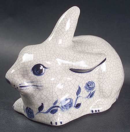 Dedham Rabbit Lying Rabbit Figurine