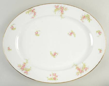 POY146 20" Oval Serving Platter by Jean Pouyat