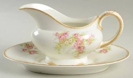 POY146 Gravy Boat & Underplate by Jean Pouyat