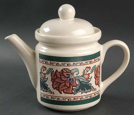Paisley Garden Teapot & Lid