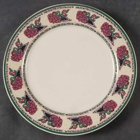 Paisley Garden Salad Plate