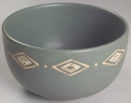 Bongo (Green) Coupe Cereal Bowl
