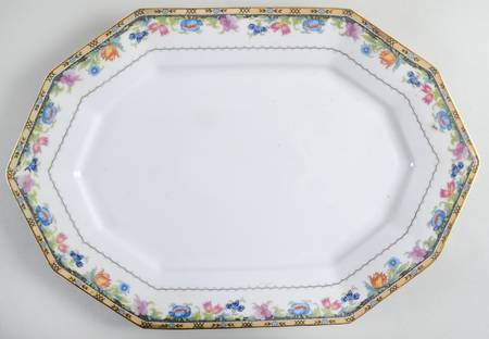 Newport (White) 16" Oval Serving Platter