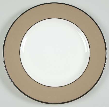 Spa Taupe (Rim) Salad Plate