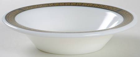 Ebony Rim Cereal Bowl