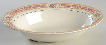 PCP116 9" Oval Vegetable Bowl by Paden City