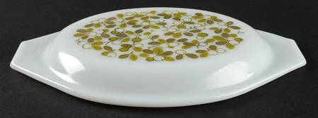 Verde (Green) Lid for 1.5 Quart Oval Covered Casserole