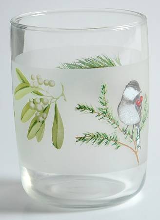 Winterwood Green 8 Oz Glassware Juice