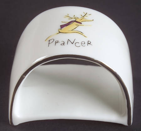 Reindeer Napkin Ring by Pottery Barn China