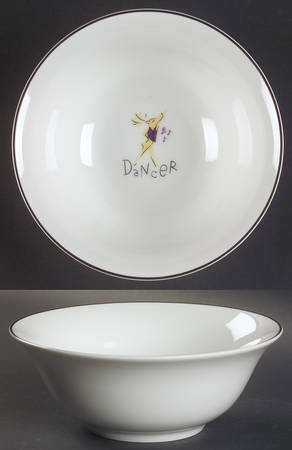 Reindeer Coupe Cereal Bowl