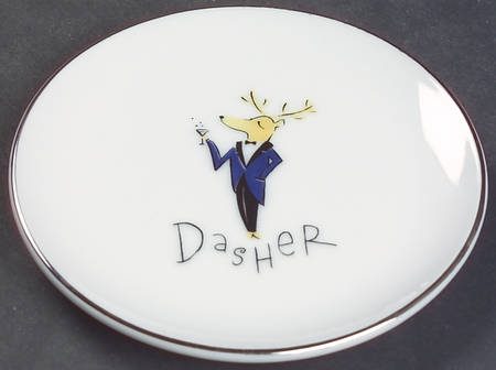 Reindeer Coaster by Pottery Barn China