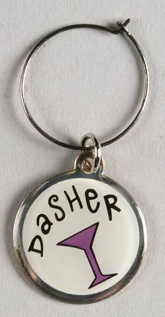 Reindeer Wine Marker/Charm