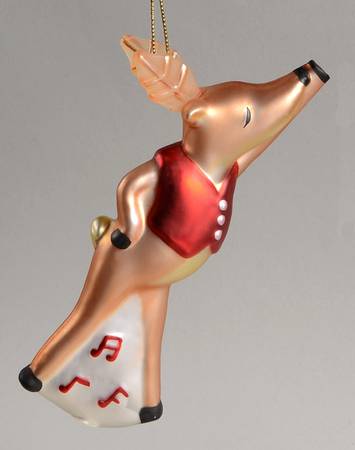 Reindeer Glassware Ornament