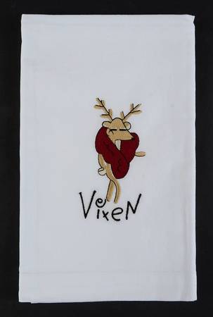 Reindeer Cloth Hand Towel