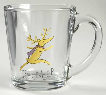 Reindeer Glassware Mug