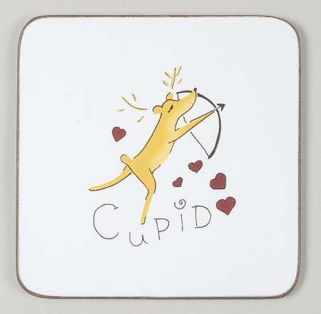 Reindeer Square Corkback Coaster by Pottery Barn China