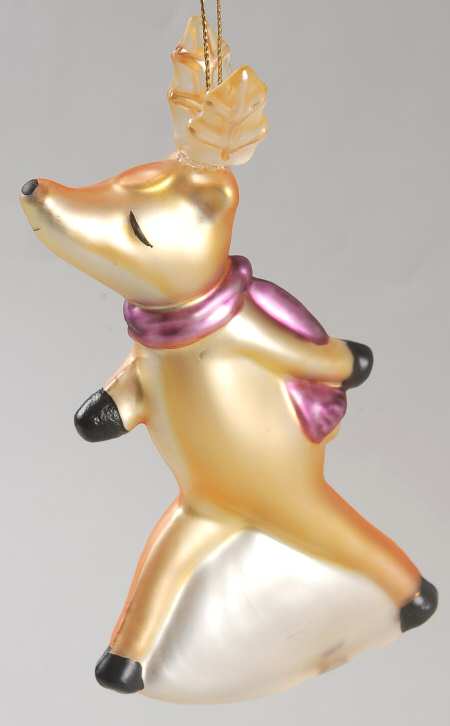 Reindeer Glassware Ornament