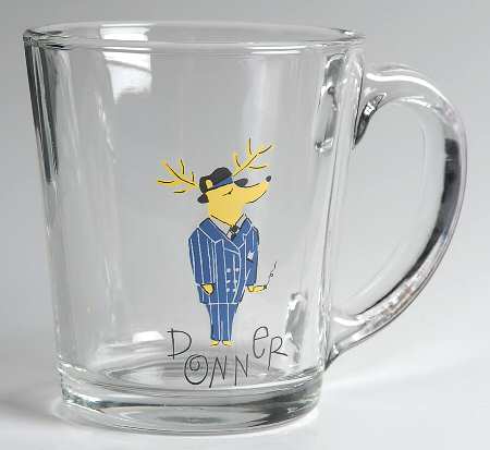 Reindeer Glassware Mug