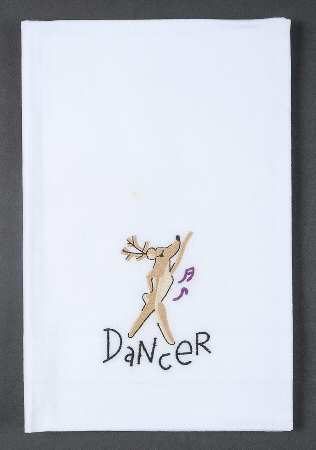 Reindeer Cloth Hand Towel