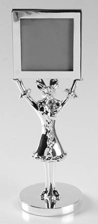 Reindeer Metal Reindeer Frame-Holds 2 1/4"