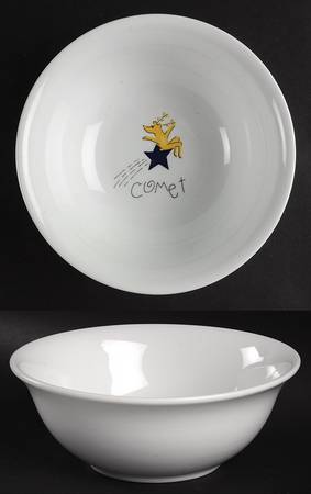 Reindeer Coupe Cereal Bowl