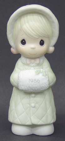 Annual Christmas Figurine Wishing You A Cozy Christmas - Boxed