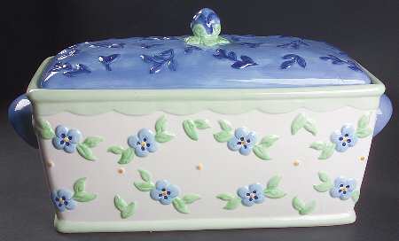 Summer Breeze Bread Box & Lid