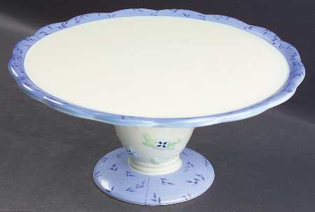 Summer Breeze 10" Diameter Pedestal Cake Stand