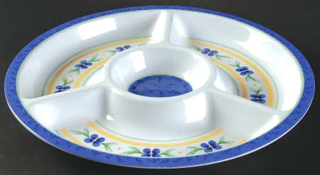 Summer Breeze 1 Piece Melamine Chip & Dip