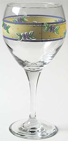 Summer Breeze 16 Oz Glassware Goblet by Pfaltzgraff