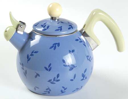 Summer Breeze Small Metal Kettle & Lid