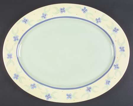 Summer Breeze 18" Oval Serving Platter