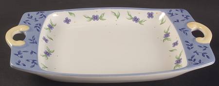 Summer Breeze 12" Rectangular Serving Platter by Pfaltzgraff