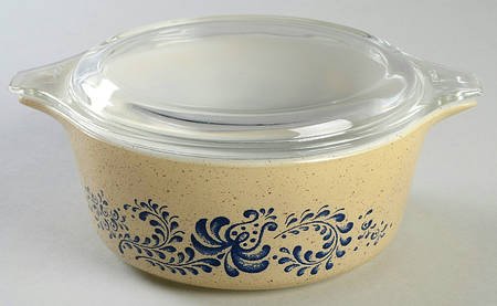 Homestead 1.50 Pt Round Covered Casserole