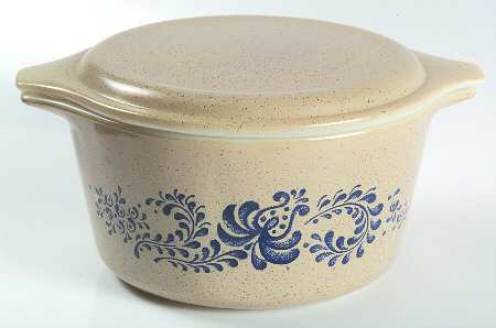 Homestead 1 Qt Round Covered Casserole