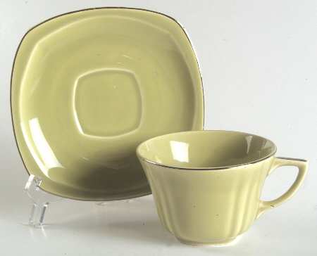 PCP123 Flat Cup & Saucer Set