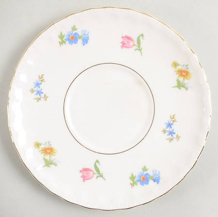 Revere (Smooth Gold Trim) Saucer for Cream Soup Bowl