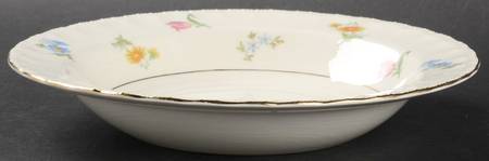 Revere (Smooth Gold Trim) Rim Soup Bowl