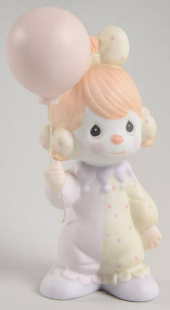 Clown-Girl with Balloon Butterfly-Clown Girl With Balloon - Butterfly Trademark With Box