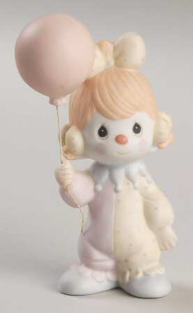 Clown-Girl with Balloon Dove-Clown Girl With Balloon - Dove Trademark With Box