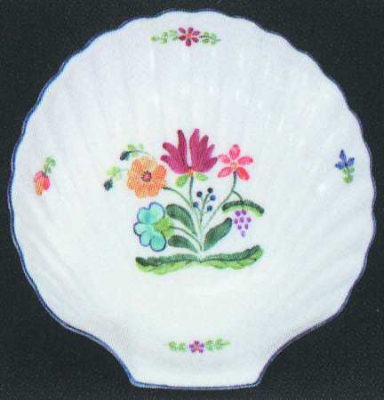 Bouquet Large Shell Shaped Dish