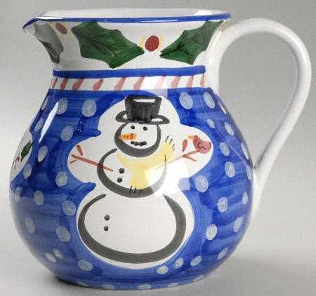 Snowman 80 Oz Pitcher