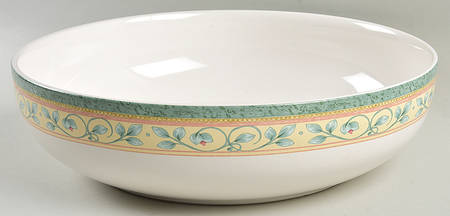 French Quarter (Stoneware) 11" Pasta Serving Bowl