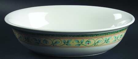 French Quarter (Stoneware) 11" Oval Vegetable Bowl