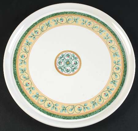 French Quarter (Stoneware) 12" Round Platter