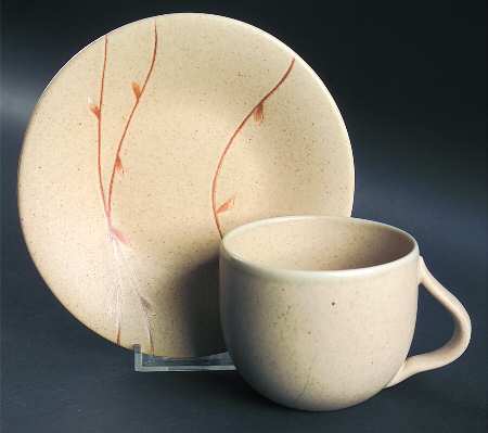 Willow Flat Cup & Saucer Set